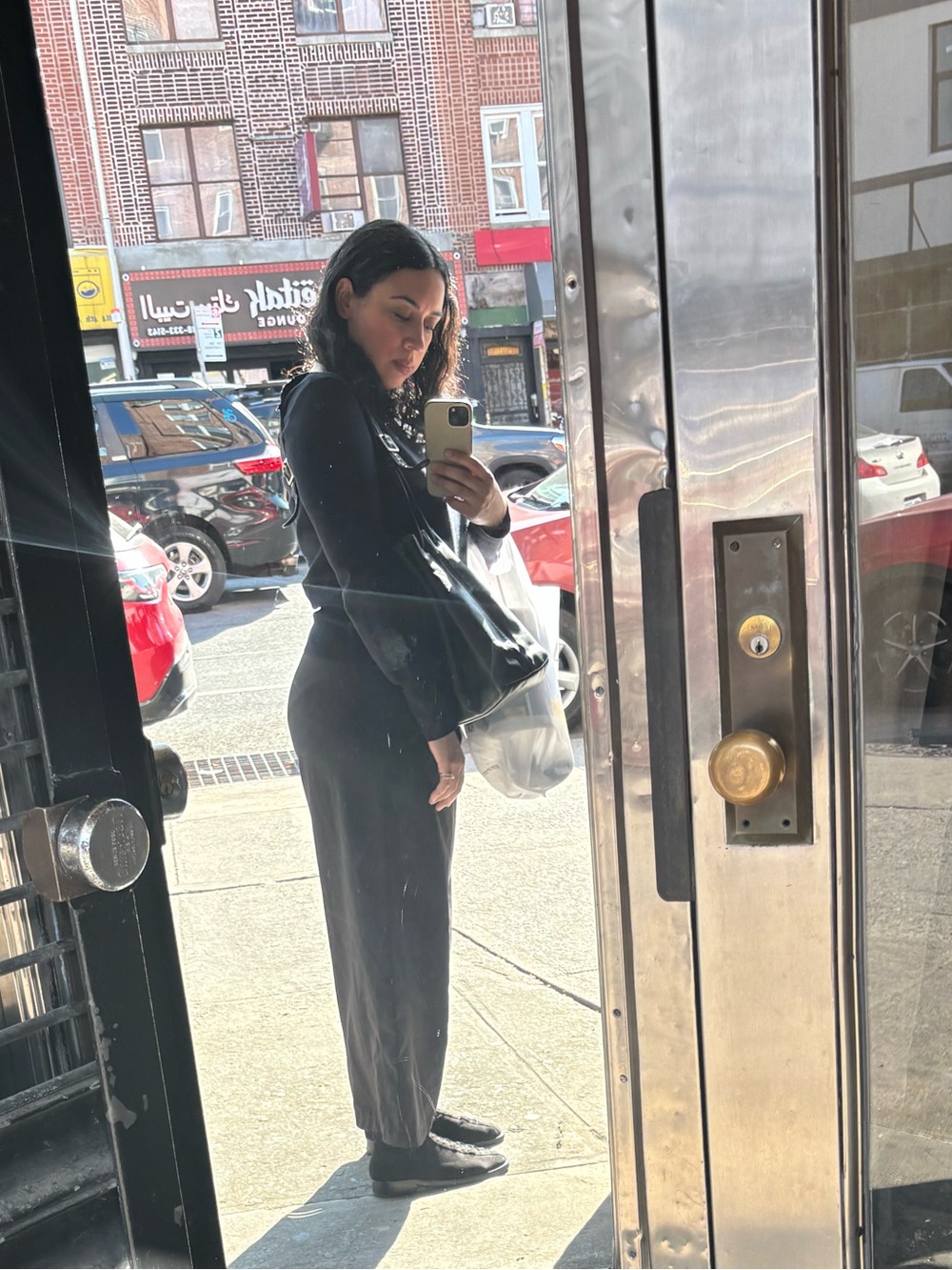 Vintage Coach Purse 9165 Legacy Black Leather Drawstring Bucket - Picture 6 of 13